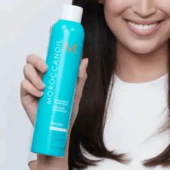 MoroccanOil Luminous Hairspray Medium -Bumble Sale Store MO luminous hairspray medium hold 10oz styled3