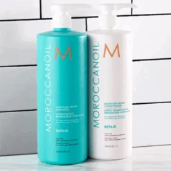 MoroccanOil Moisture Repair Shampoo & Conditioner Bundle 8 MoroccanOil Moisture Repair Shampoo & Conditioner Bundle -Bumble Sale Store MO moisture repair liter duo styled