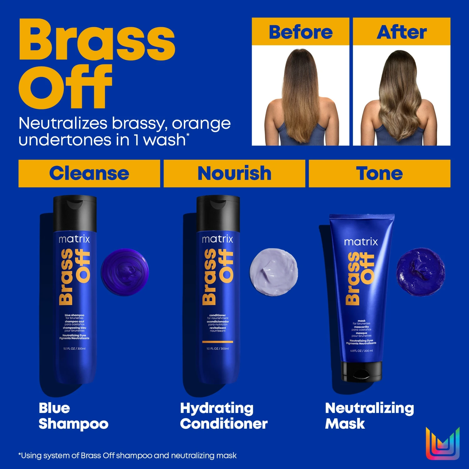 Matrix Brass Off Shampoo And Conditioner Duo 10oz ($40 Value) 15 Matrix Brass Off Shampoo And Conditioner Duo 10oz ($40 Value) - Image 13