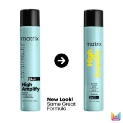 Matrix High Amplify Proforma Hairspray -Bumble Sale Store Matrix 2023 NA High Amplify Pro Forma Hairspray New Look 2000x2000 1
