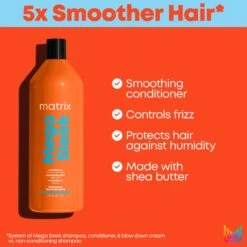 Matrix Mega Sleek Conditioner -Bumble Sale Store Matrix 2023 NA Mega Sleek Conditioner Benefit 2000x200023 1