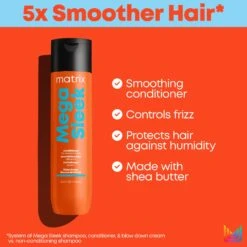 Matrix Mega Sleek Conditioner -Bumble Sale Store Matrix 2023 NA Mega Sleek Conditioner Benefit 2000x2000 1
