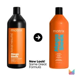 Matrix Mega Sleek Shampoo -Bumble Sale Store Matrix 2023 NA Mega Sleek Shampoo Liter New Look 2000x2000 1