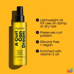 Matrix A Curl Can Dream Lightweight Oil 12 Matrix A Curl Can Dream Lightweight Oil -Bumble Sale Store Matrix ACCD oil benefits
