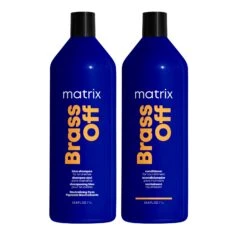 Matrix Brass Off Shampoo And Conditioner Duo 33oz ($80 Value)