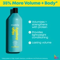 Matrix High Amplify Shampoo & Conditioner Duo 33.8oz ($72 Value) -Bumble Sale Store Matrix HighAmp conditioner benefits32 2a742bc0 90f3 416a a7d4 f78b4ddbe5c3