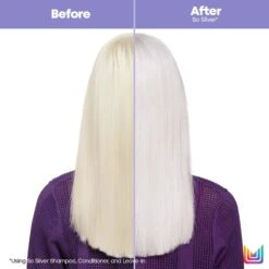 Matrix So Silver Conditioner -Bumble Sale Store Matrix SoSilver Beforeafter