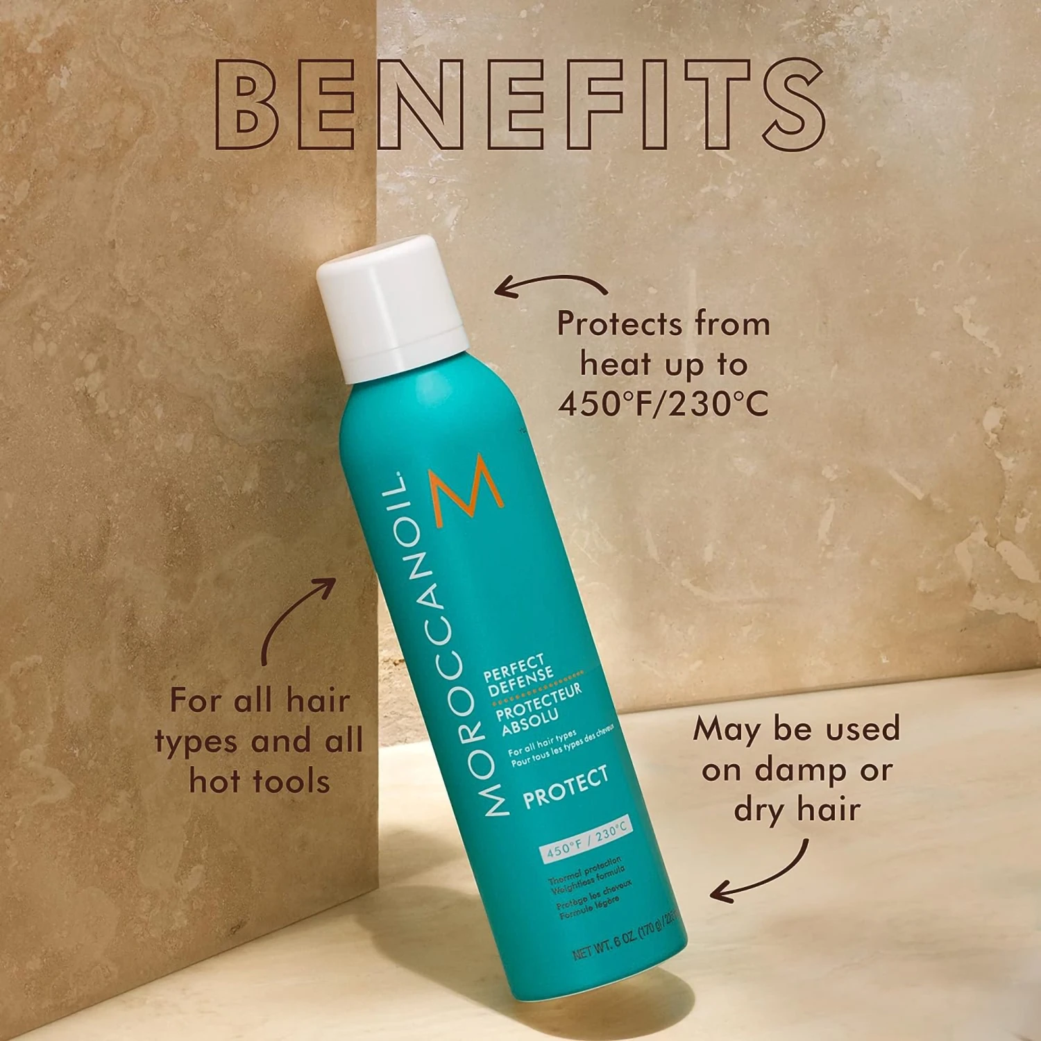 Moroccanoil Moroccan Oil Perfect Defense Thermal Protectant 4 Moroccanoil Moroccan Oil Perfect Defense Thermal Protectant - Image 2