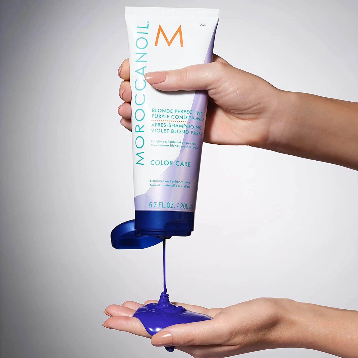 MoroccanOil Blonde Perfecting Purple Conditioner 7 MoroccanOil Blonde Perfecting Purple Conditioner - Image 5