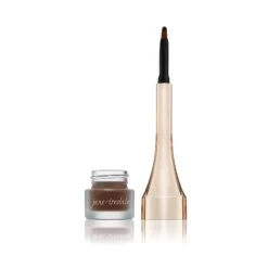 Jane Iredale Mystikol Powdered Eyeliner -Bumble Sale Store Mystikol DarkTopaz brush HR