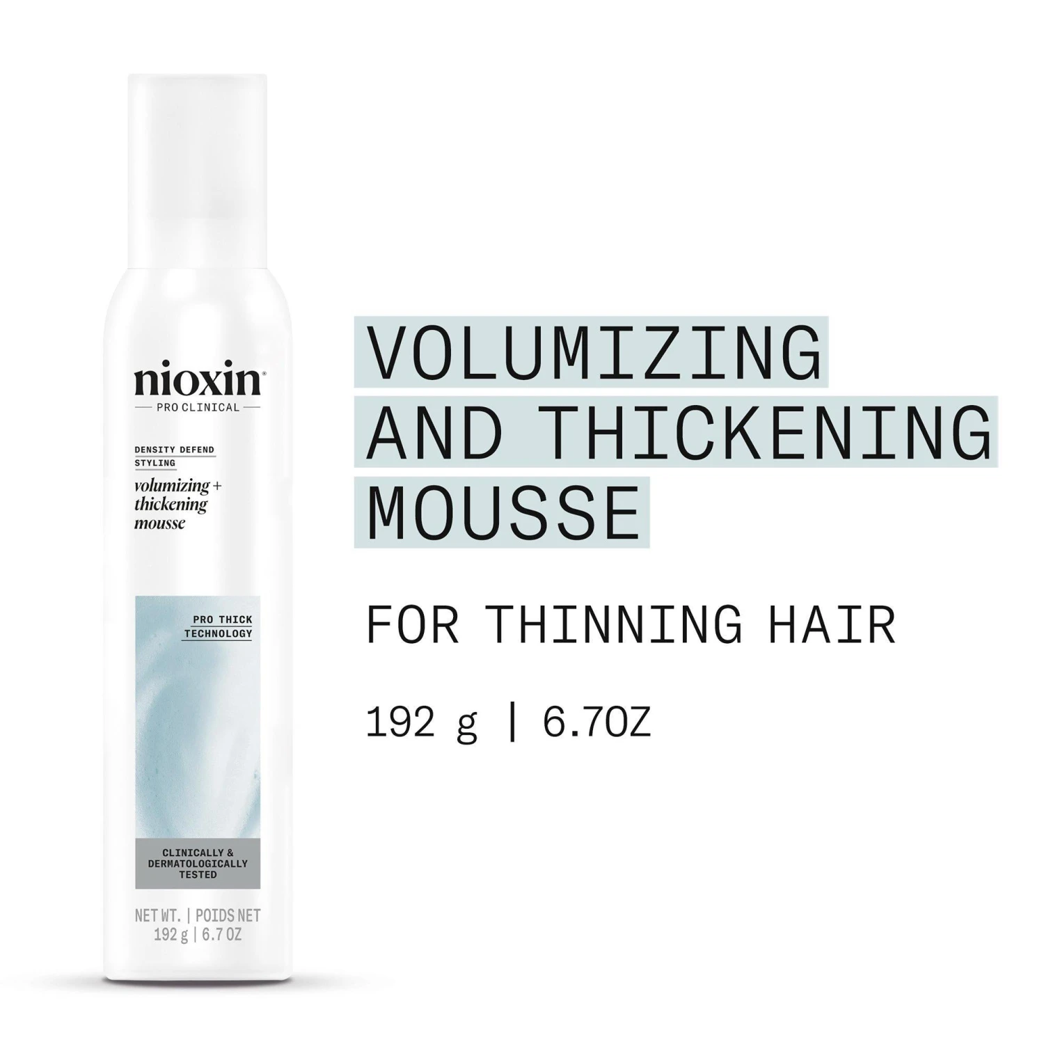 Nioxin Density Defend Styling Volumizing+Thickening Mousse 7 Nioxin Density Defend Styling Volumizing+Thickening Mousse - Image 5