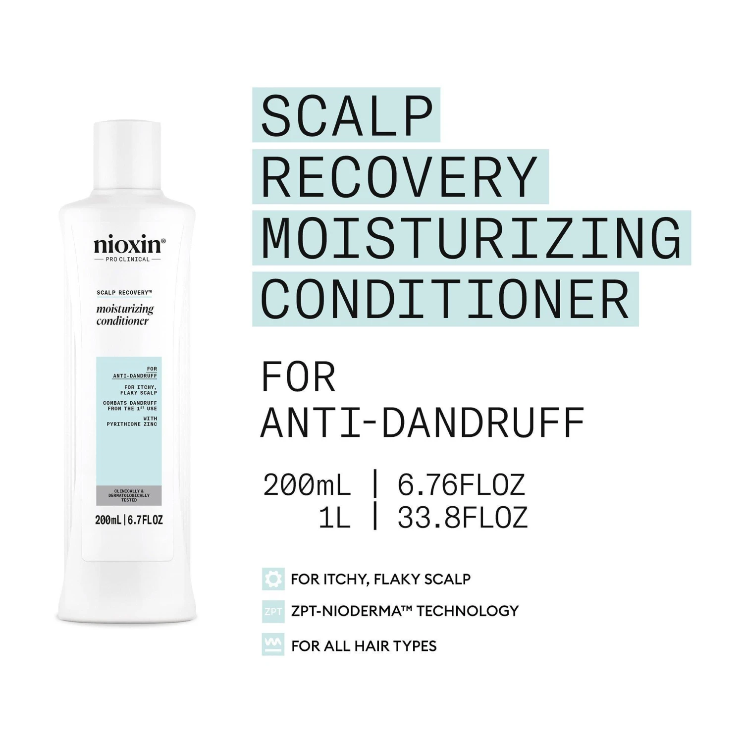 Nioxin Scalp Recovery Purifying Shampoo And Moisturizing Conditioner 6.7oz Duo ($52 Value) 9 Nioxin Scalp Recovery Purifying Shampoo And Moisturizing Conditioner 6.7oz Duo ($52 Value) - Image 7