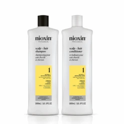Nioxin System 1 Scalp + Hair Shampoo And Conditioner 16oz Duo ($70 Value)