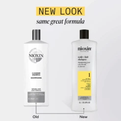 Nioxin System 1 Scalp + Hair Shampoo 25 Nioxin System 1 Scalp + Hair Shampoo -Bumble Sale Store Nioxin System 1 Shampoo 33oz