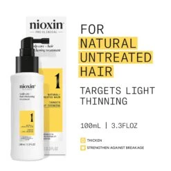 Nioxin System 1 Scalp Care + Hair Thickening Treatment -Bumble Sale Store Nioxin System 1 Thickening Treatment 3.3 1