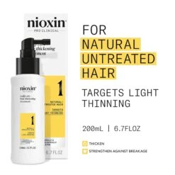Nioxin System 1 Scalp Care + Hair Thickening Treatment -Bumble Sale Store Nioxin System 1 Thickening Treatment 6.7 1