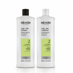 Nioxin System 2 Scalp + Hair Shampoo And Conditioner 16oz Duo ($70 Value)