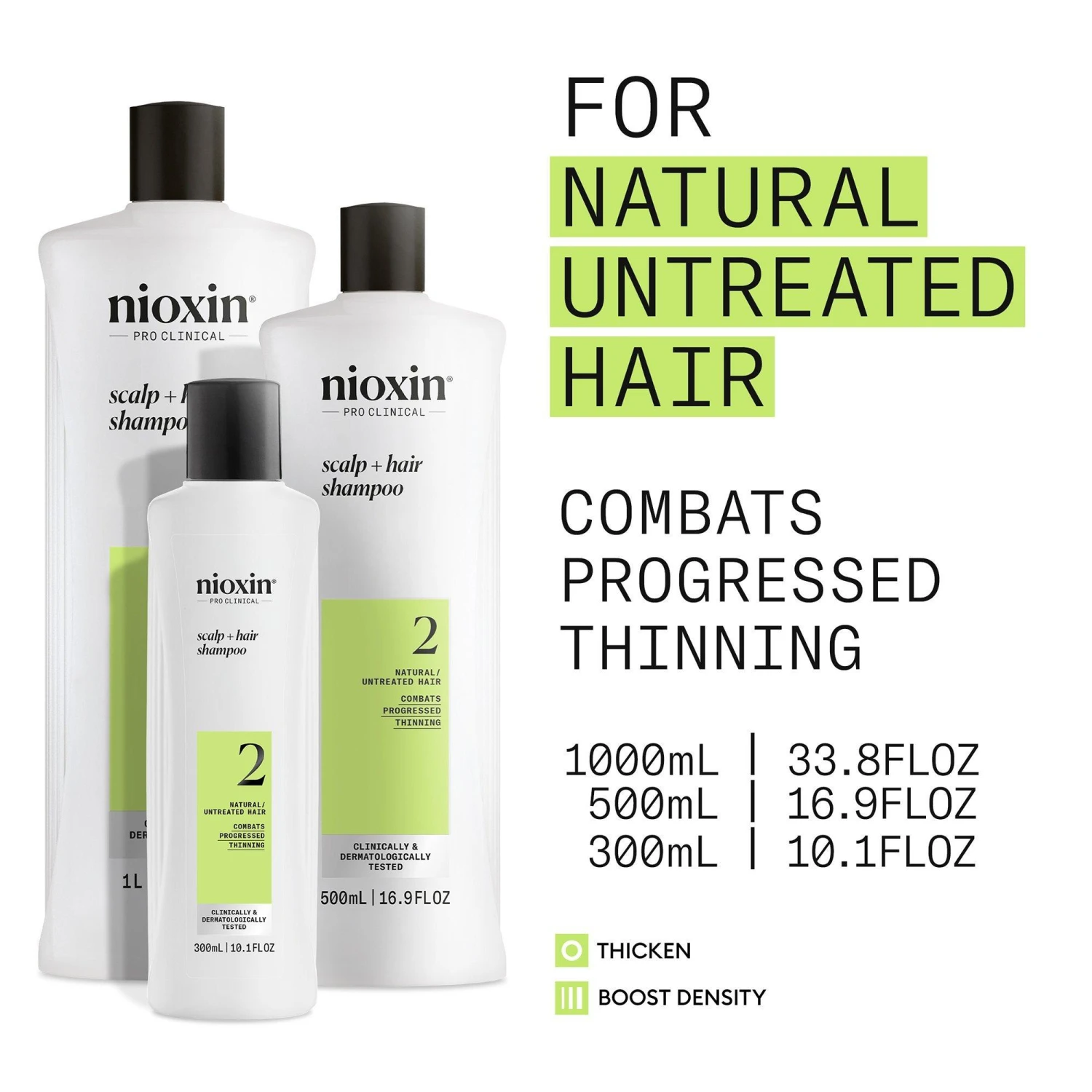 Nioxin System 2 Scalp + Hair Shampoo 17 Nioxin System 2 Scalp + Hair Shampoo - Image 15