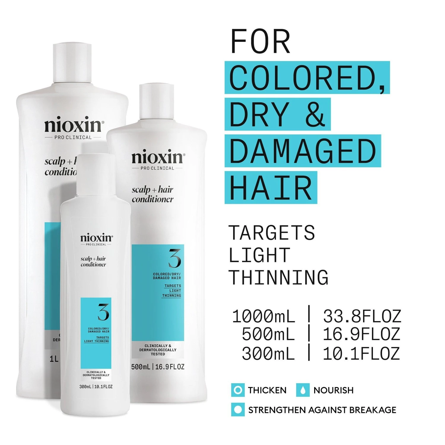 Nioxin System 3 Scalp Care + Hair Conditioner 17 Nioxin System 3 Scalp Care + Hair Conditioner - Image 15