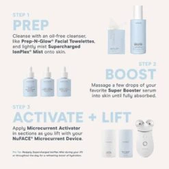 NuFace Firming And Brightening Silk Crème 3.3oz -Bumble Sale Store NuFace Firming and Brightening Silk Creme 3.3oz 4