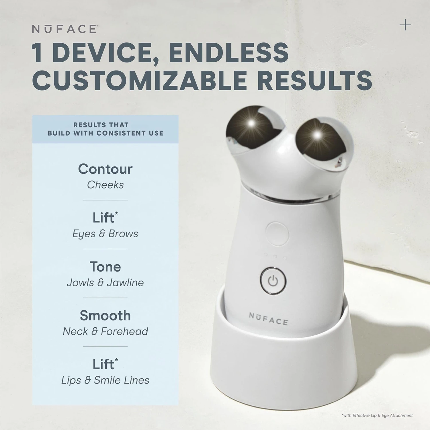 Nuface Trinity+ With Wrinkle Reducer Attachment Kit 7 Nuface Trinity+ With Wrinkle Reducer Attachment Kit - Image 5