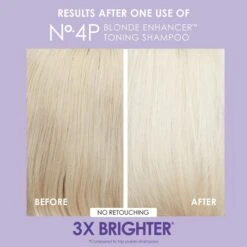 Olaplex No.4P Blonde Enhancer Toning Shampoo -Bumble Sale Store Olaplex Number4Purple 8oz