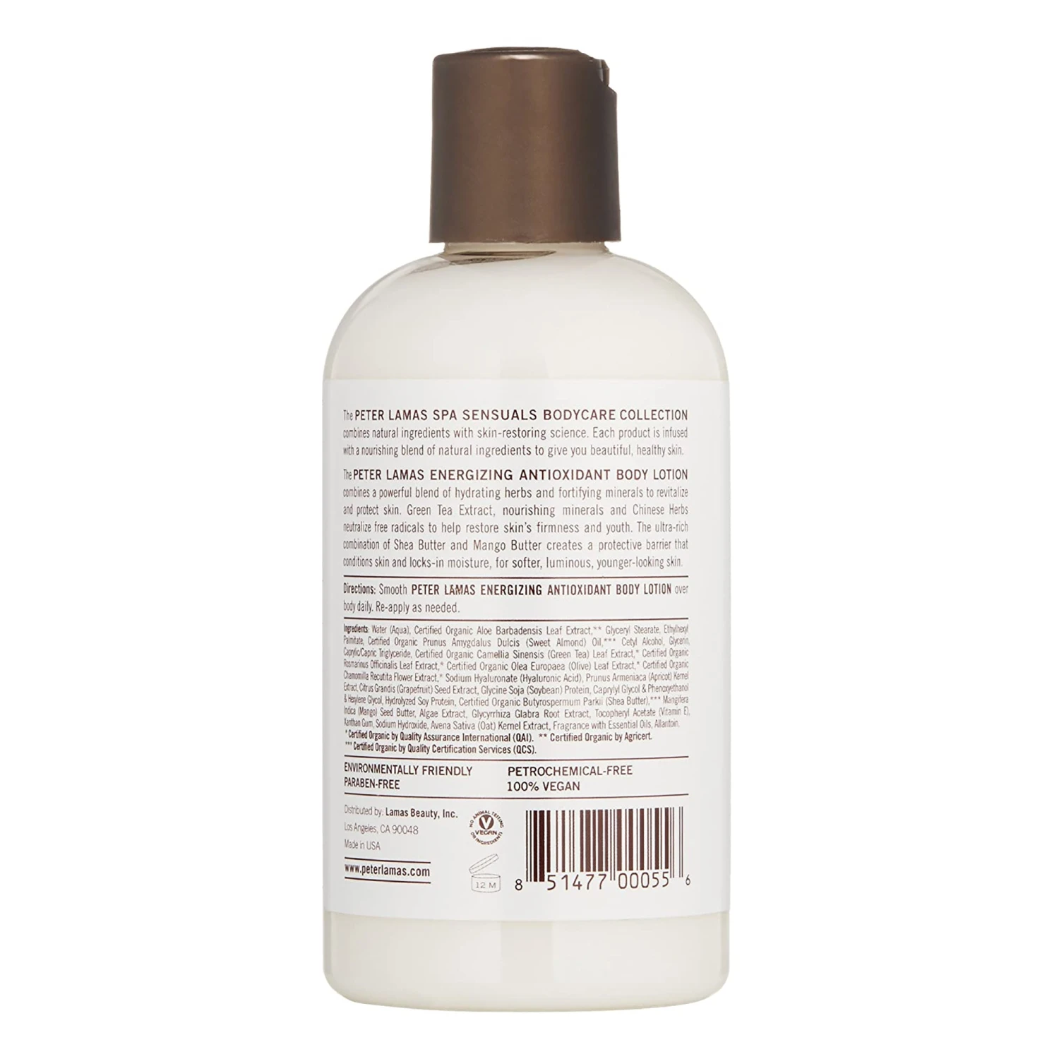 Peter Lamas Spa Sensuals Energizing Antioxidant Body Lotion 4 Peter Lamas Spa Sensuals Energizing Antioxidant Body Lotion - Image 2
