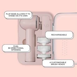 Vanity Planet Raedia 2.0 | Facial Cleansing Brush + Body Brush Head -Bumble Sale Store ProductCallouts 700x 9a9da49b 316b 45b2 9a9b a4d808c16978