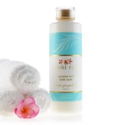 Pure Fiji Coconut Milk Bath Soak -Bumble Sale Store Pure Fiji Coconut Milk Bath Soak Waterlilly