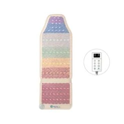 HealthyLine Rainbow Chakra Mat Chair 5318 Firm - Photon PEMF InframMat Pro
