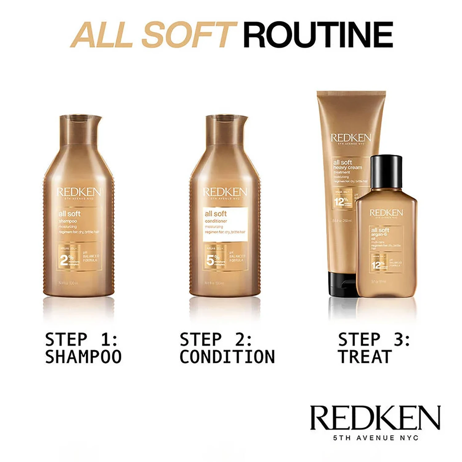 Redken All Soft Heavy Cream 8 Redken All Soft Heavy Cream - Image 6