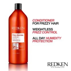 Redken Frizz Dismiss Shampoo And Conditioner Liter Duo ($104 Value) -Bumble Sale Store Redken Frizz Dismiss Sulfate Free Conditioner33 2 611a3277 ab8b 4cfe 8e91 13dfaf6e6044