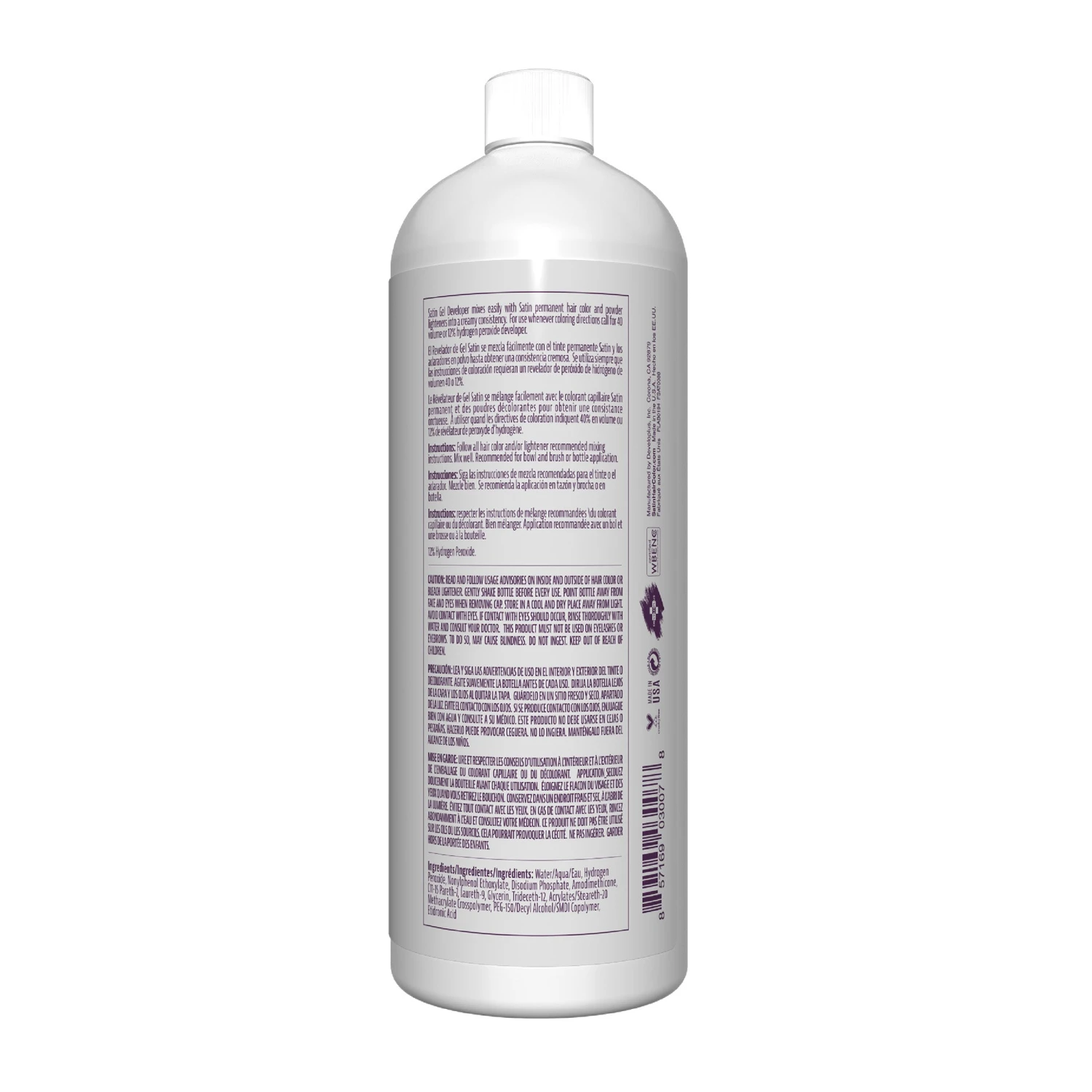 Satin 40 Volume Developer 4 Satin 40 Volume Developer - Image 2