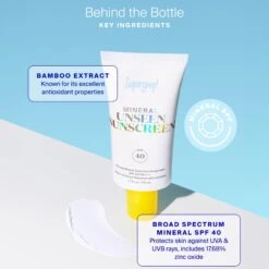 Supergoop! Mineral Unseen Sunscreen SPF 40 -Bumble Sale Store Supergoop Mineral Unseen Sunscreen SPF 40 6