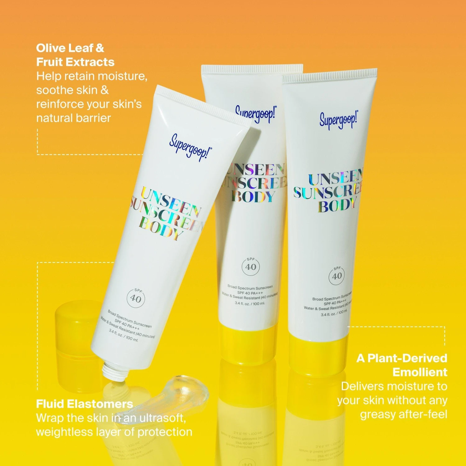 Supergoop! Unseen Sunscreen Body SPF 40 9 Supergoop! Unseen Sunscreen Body SPF 40 - Image 7