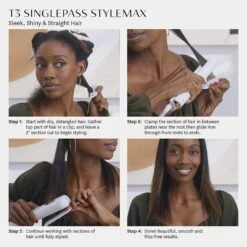 T3 SinglePass StyleMax Flat Iron 1" -Bumble Sale Store T3 SinglePass StyleMax Flat Iron 1 8