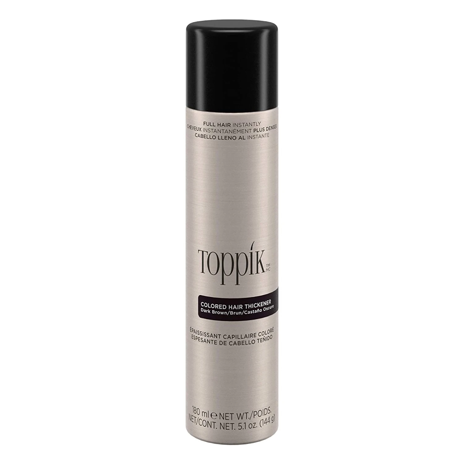 Toppik Colored Hair Thickener Spray - Dark Brown 5oz 3 Toppik Colored Hair Thickener Spray - Dark Brown 5oz