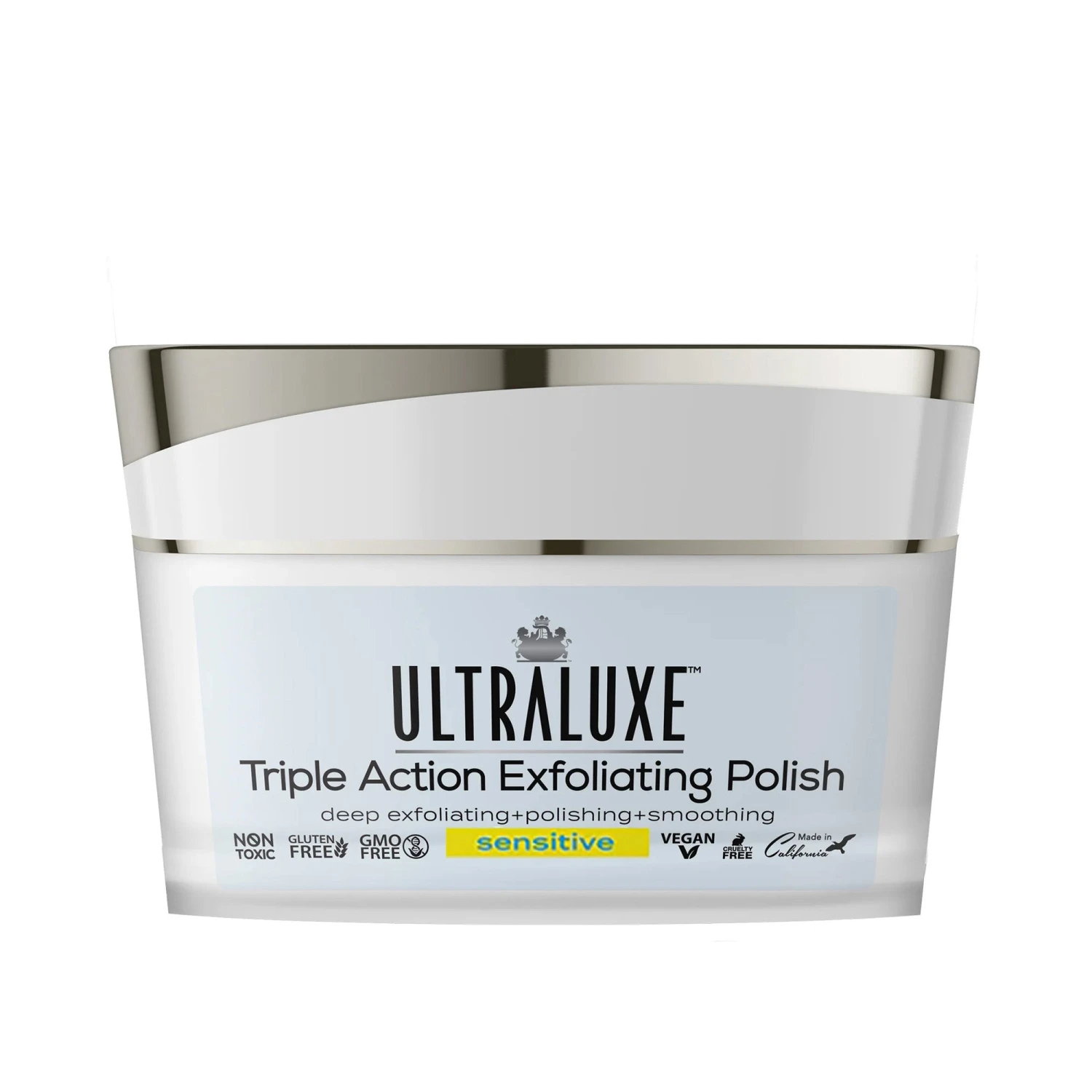 UltraLuxe Triple Action Exfoliating Polish - Sensitive 3 UltraLuxe Triple Action Exfoliating Polish - Sensitive