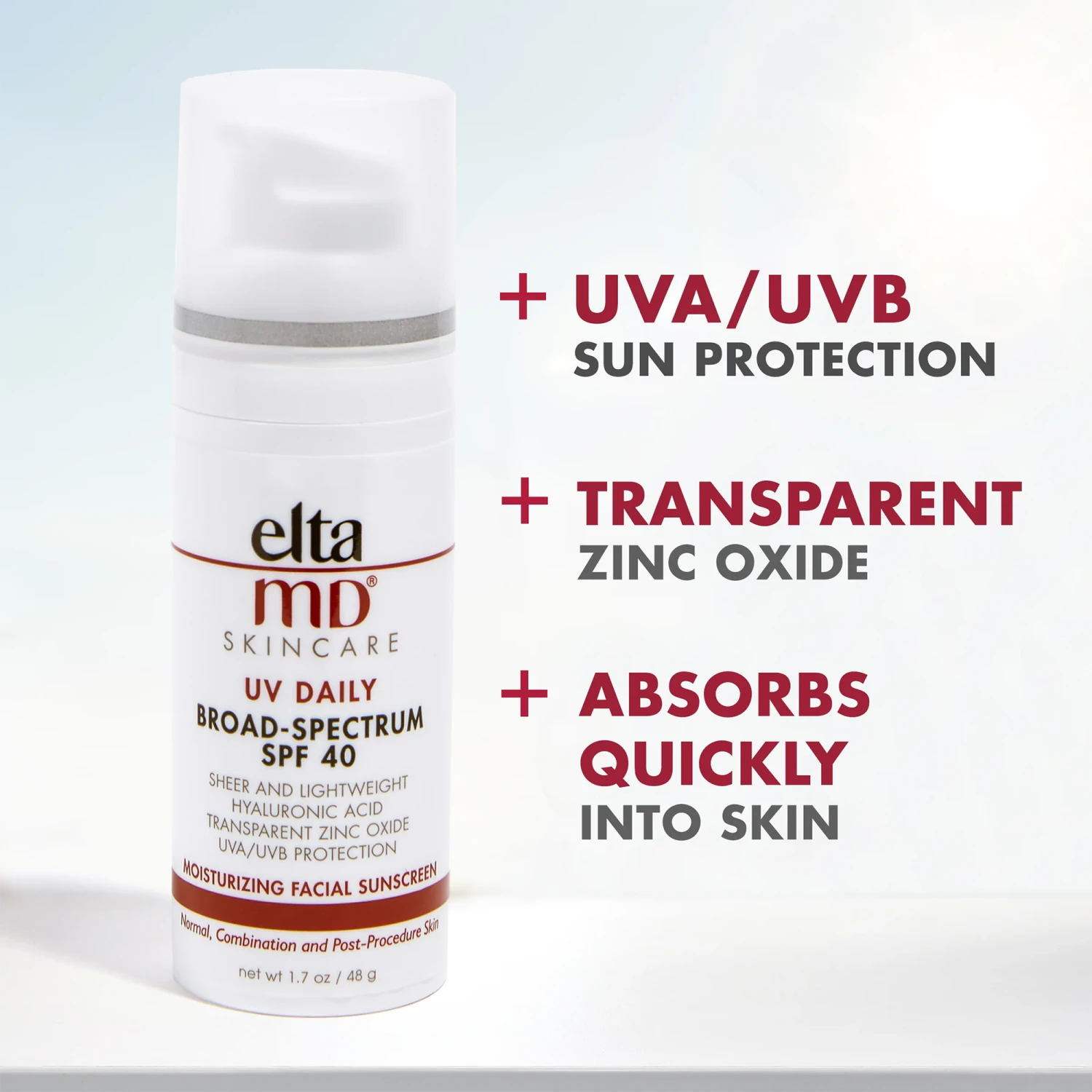 Elta MD Skincare UV Daily Broad-Spectrum SPF 40 5 Elta MD Skincare UV Daily Broad-Spectrum SPF 40 - Image 3