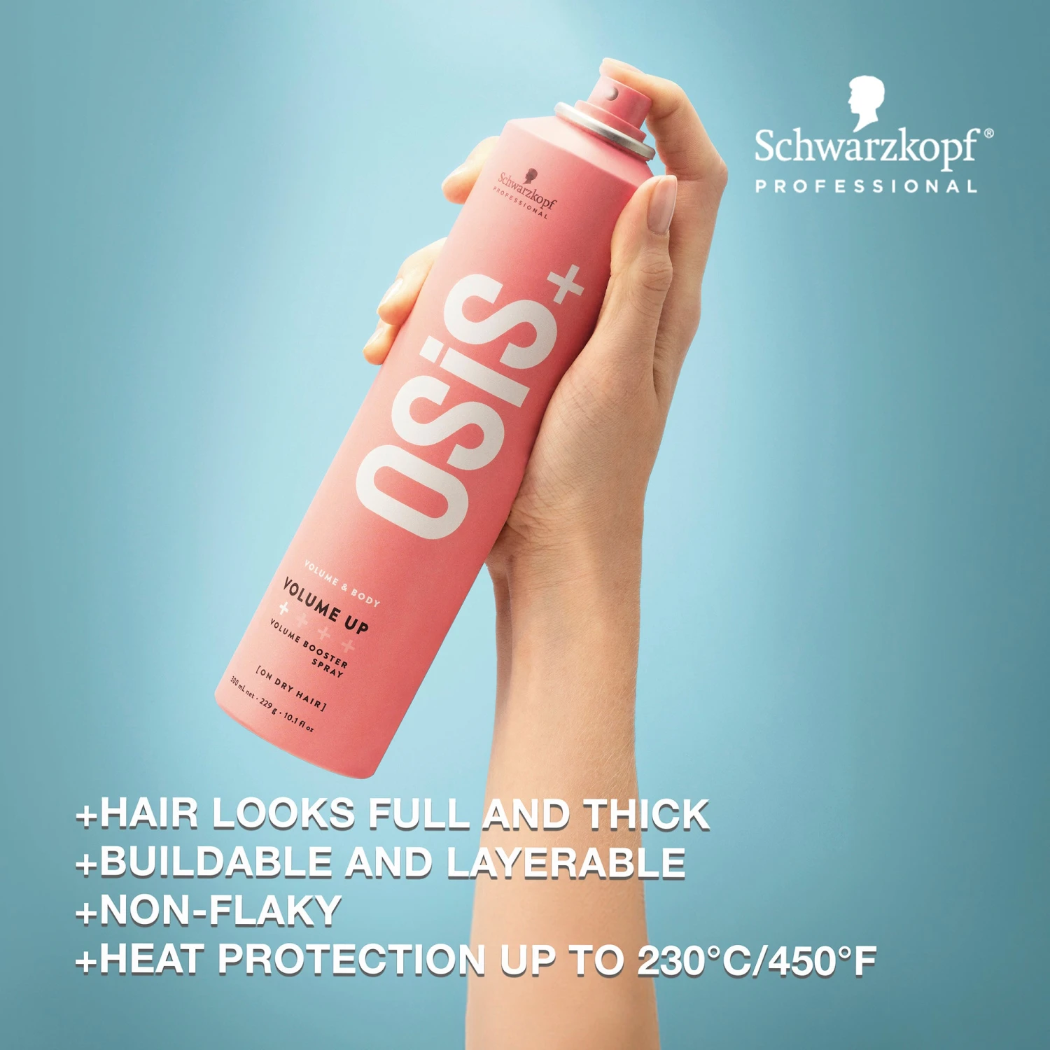 Schwarzkopf OSIS+ Volume Up Volume Booster Spray 4 Schwarzkopf OSIS+ Volume Up Volume Booster Spray - Image 2