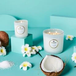 Voluspa Maison Blanc Classic Maison Candle -Bumble Sale Store Voluspa Blanc Lux Candle 30oz laguna aa971791 df69 4911 8e9d 3435d39d7692