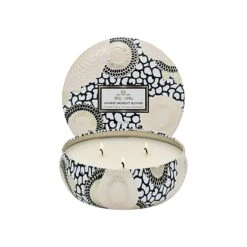 Voluspa Japonica 3 Wick Candle In Decorative Tin -Bumble Sale Store Voluspa Japonica 3Wick Candle Jasmine 1