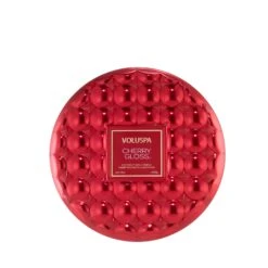 Voluspa Limited Editon Capsule Collection 3 Wick 12oz Candle - Cherry Gloss