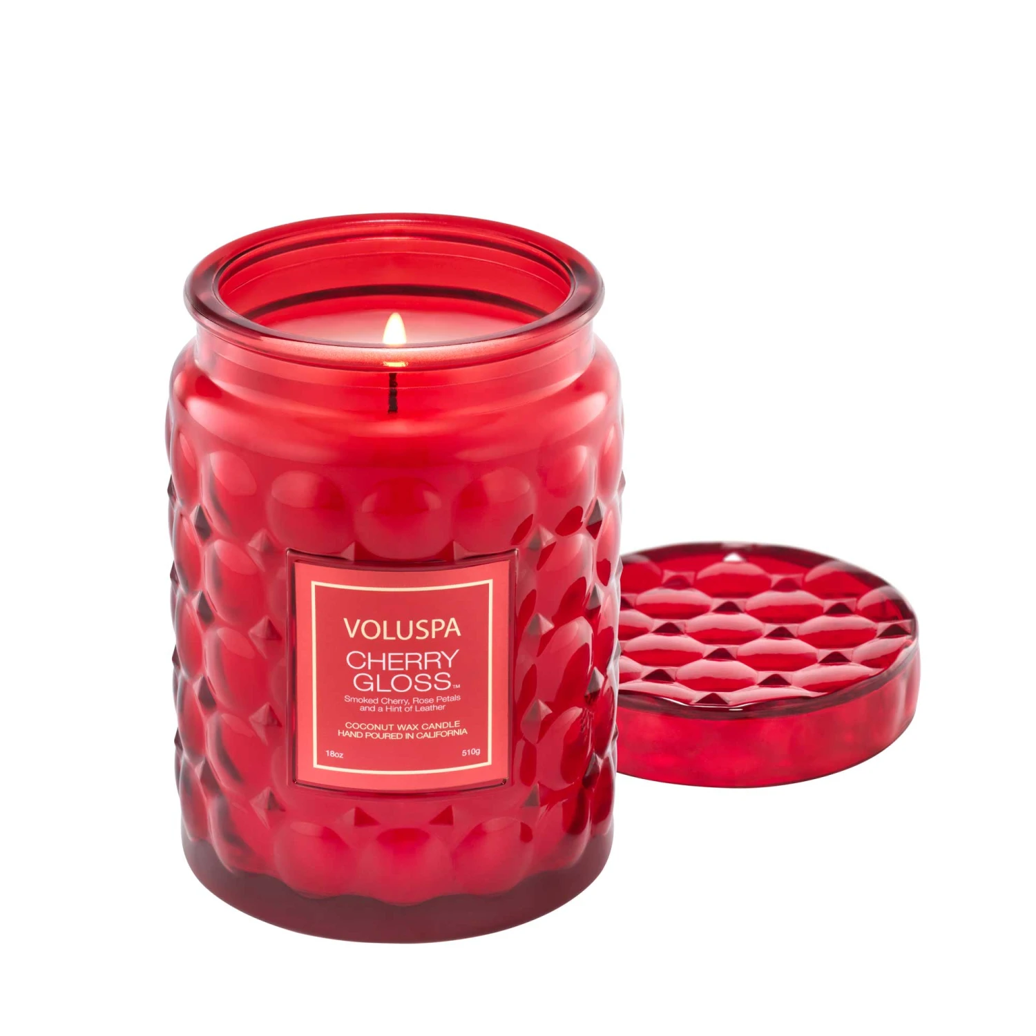 Voluspa Limited Editon Capsule Collection Large Jar 18oz Candle - Cherry Gloss 4 Voluspa Limited Editon Capsule Collection Large Jar 18oz Candle - Cherry Gloss - Image 2