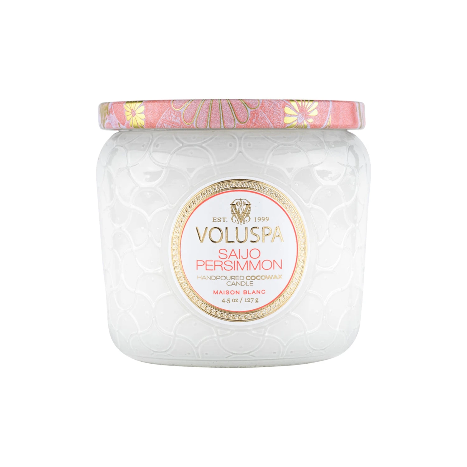 Voluspa Maison Blanc Petite Glass Jar Candle With Lid 15 Voluspa Maison Blanc Petite Glass Jar Candle With Lid - Image 13