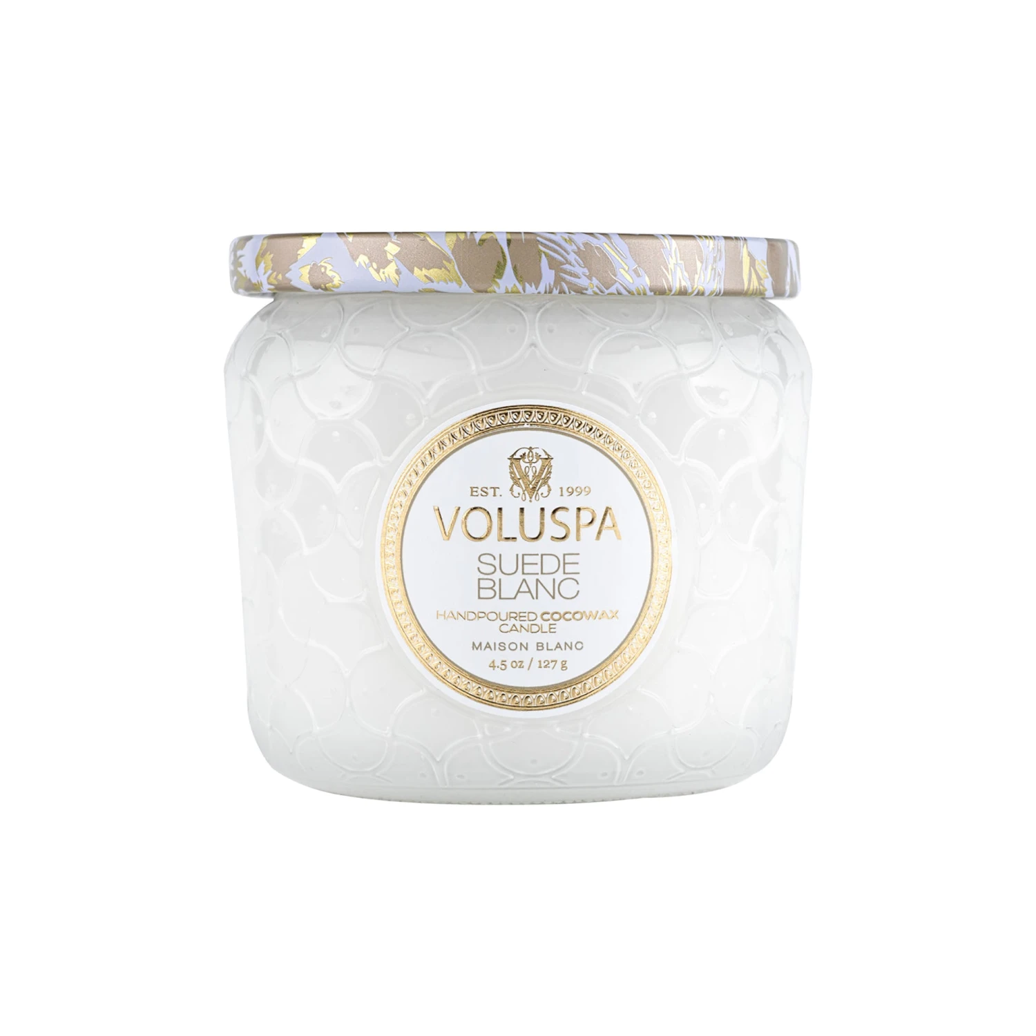 Voluspa Maison Blanc Petite Glass Jar Candle With Lid 11 Voluspa Maison Blanc Petite Glass Jar Candle With Lid - Image 9