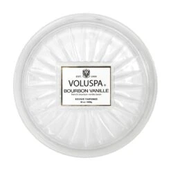 Voluspa Vermeil Grande Maison Candle -Bumble Sale Store Voluspa Vermeil Grande Maison Candle Bourbon Vanille