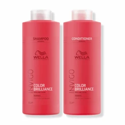 Wella Invigo Brilliance Shampoo And Conditioner - Normal Colored Hair Liter Duo ($76.80 Value)