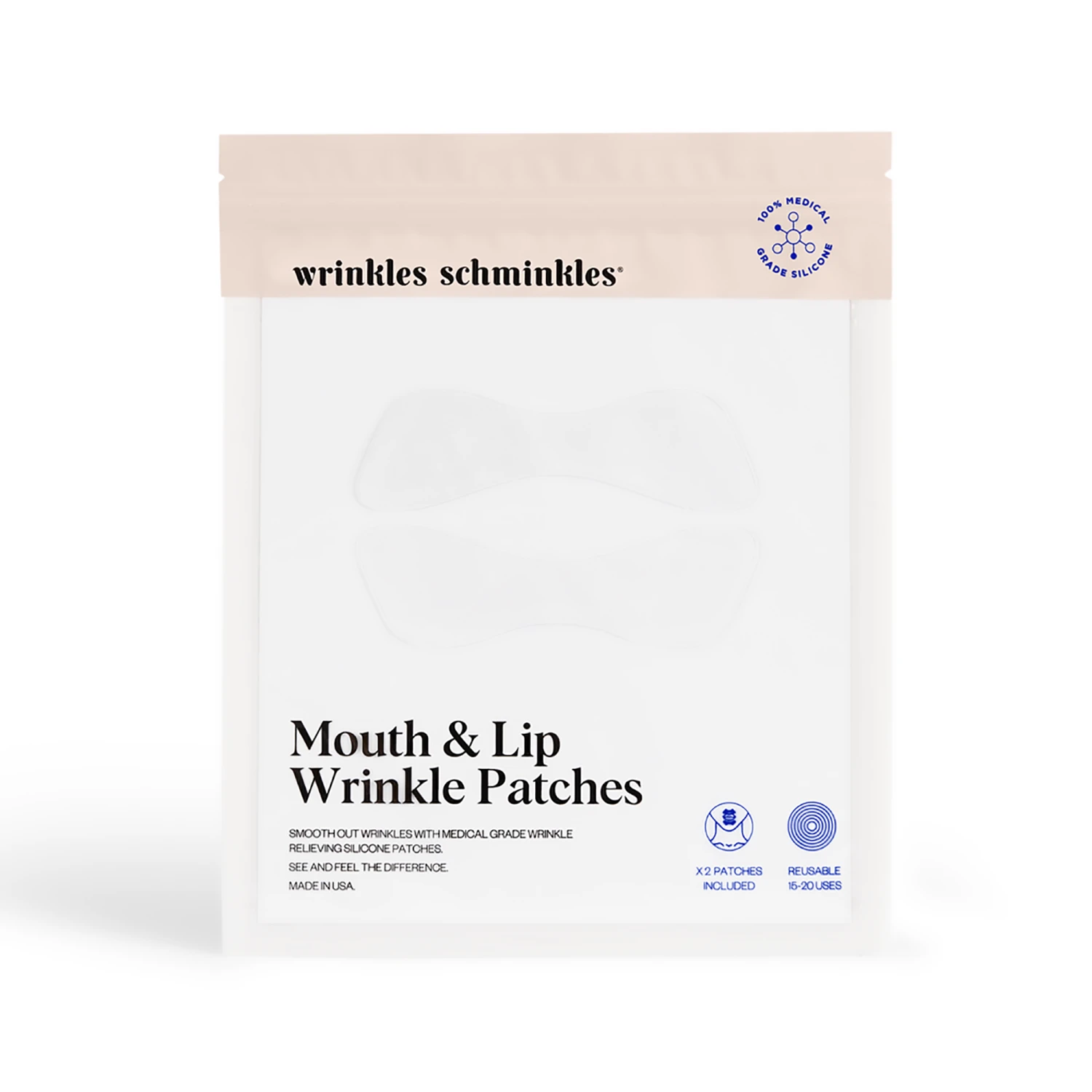 Wrinkle Schminkles Mouth & Lip Wrinkle Patches - 2pc 3 Wrinkle Schminkles Mouth & Lip Wrinkle Patches - 2pc
