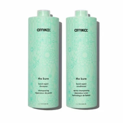 Amika The Kure Repair Shampoo And Conditioner Liter Duo ($150 Value)